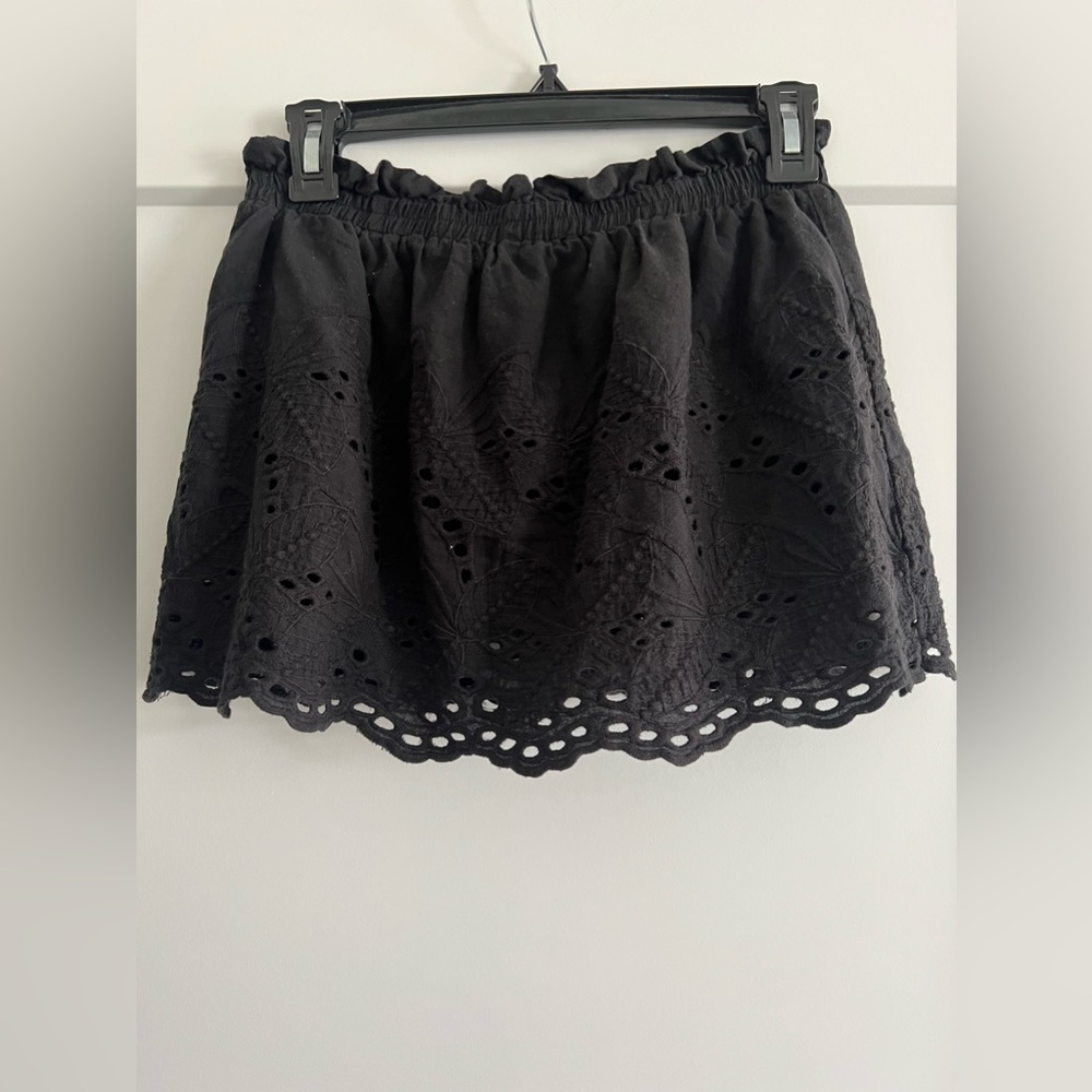 Extra small black strapless crop top vici dolls